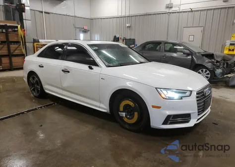 2017 Audi A4 Premium Plus из США, поврежденный, VIN WAUENAF41HN070139